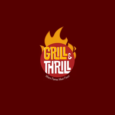 Grill and Trill Restaurent Logo created by Pixelimpression